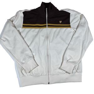 Vintage Y2K Mossimo Full Zip Track Jacket Streetwear Men's Size Large